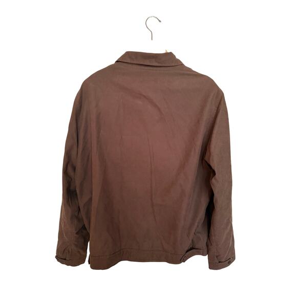 Highway 21 Gearhead Motorcycle Jacket Men’s XL Brown Armor Pads Water Resistant - Picture 3 of 9